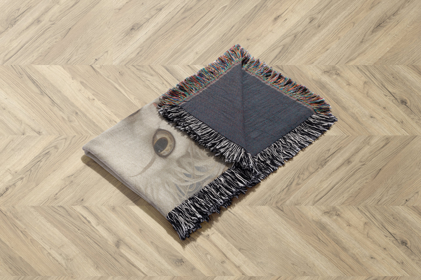 Cat - Fantasy Woven Throw Blanket