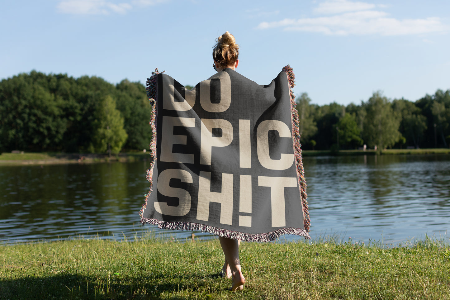DO EPIC SH!T Throw Blanket