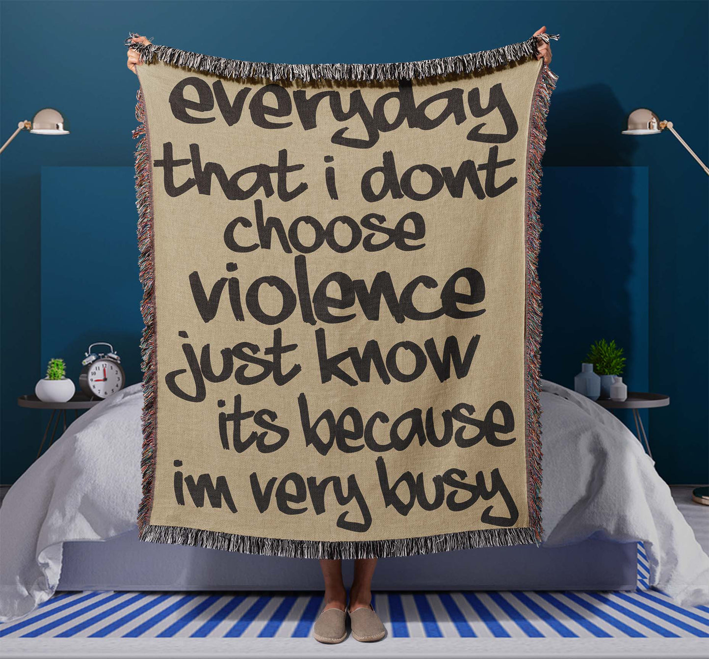 Busy Not Violent